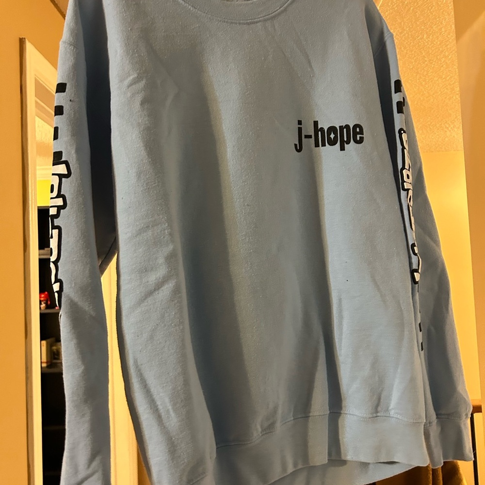 Blue J-Hope Lollapalooza Sweater